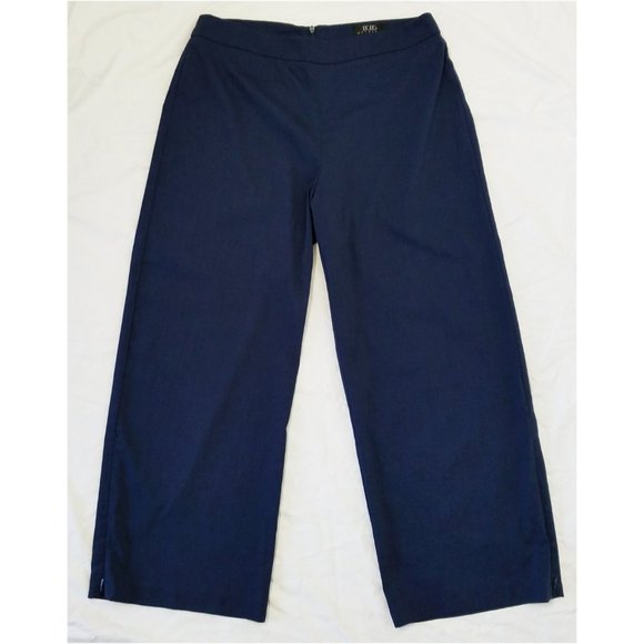 BCBG MaxAzria Womens 2-Piece Top & Pants Suit Set Navy Pink - Picture 7 of 14